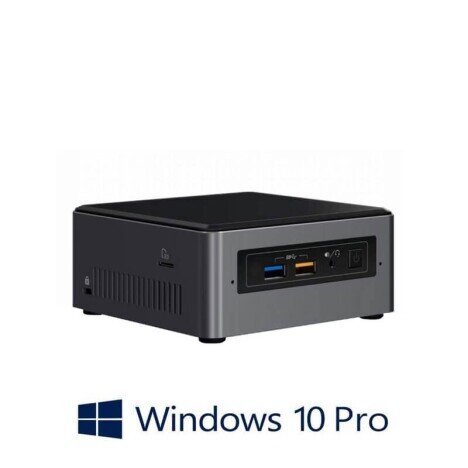 Mini PC Intel NUC NUC7i7BNH, Intel i7-7567U, 16GB DDR4, 256GB SSD, Win 10 Pro